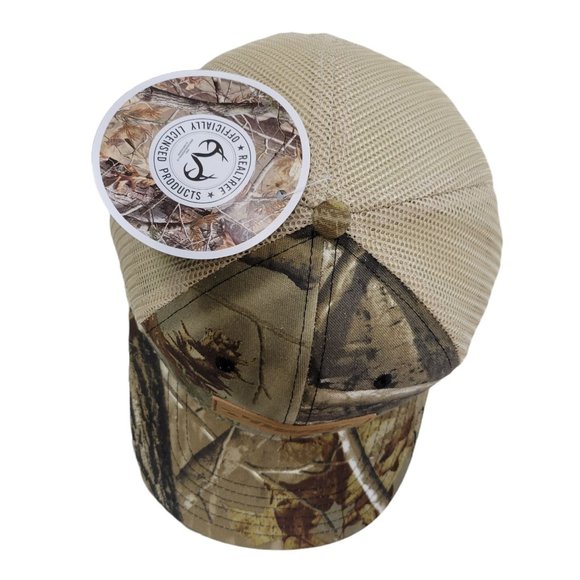 Power Equipment Mesh Camouflage Snapback Cap Realtree Camo Trucker Hat - Picture 8 of 9